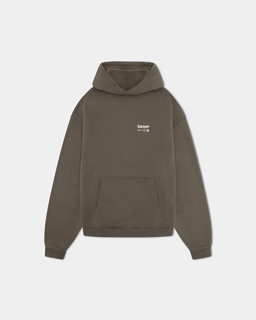 Oversized Hoodie MMXVI Stone Grey Unisex